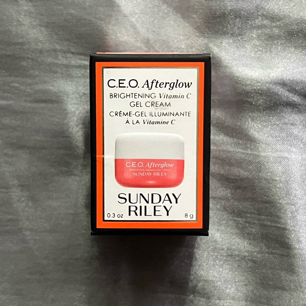 (✨ Add-on Discount) Sunday Riley CEO Afterglow Vitamin C Gel moisturizer Mini
